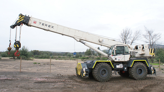 Grúa Terex RT 780